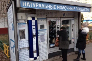 Автомат по продаже молока А-молоко в Медведково 